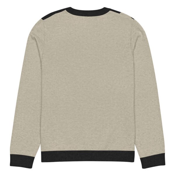 Knitted crew neck sweater - Image 4