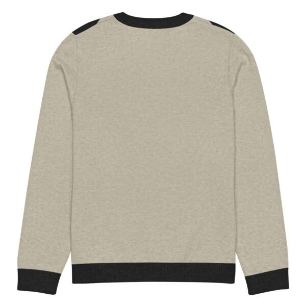 Knitted crew neck sweater - Image 2