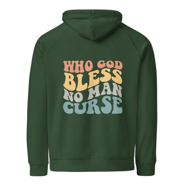 Gods Zone - Unisex eco raglan hoodie - Image 16