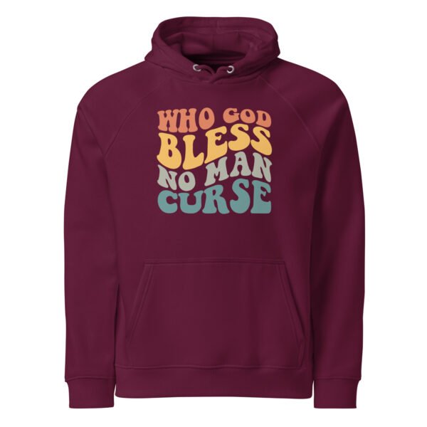Gods Zone - Unisex eco raglan hoodie - Image 5