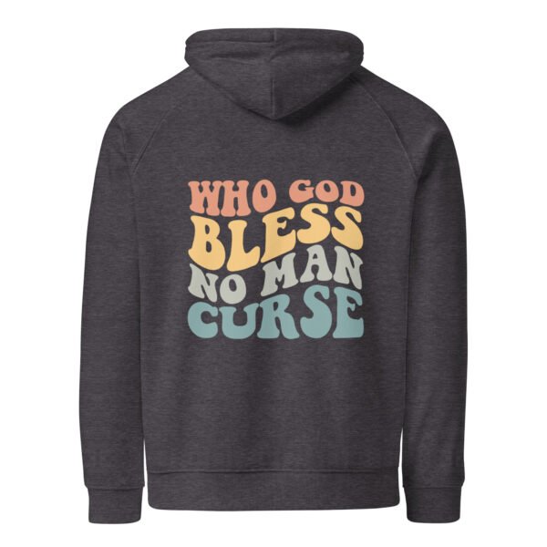 Gods Zone - Unisex eco raglan hoodie - Image 12