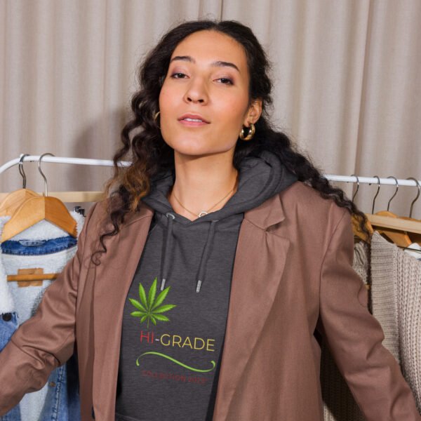 Hi Grade - Unisex eco raglan hoodie - Image 3