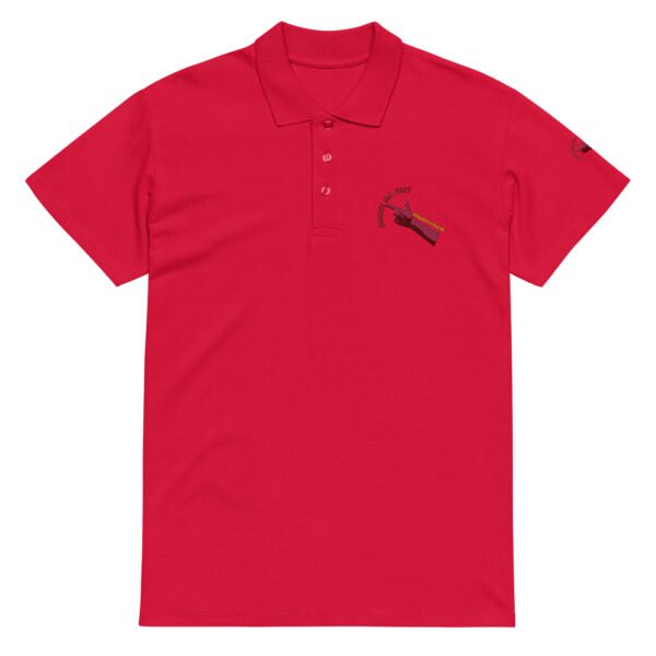 Premium pique polo shirt - Image 5