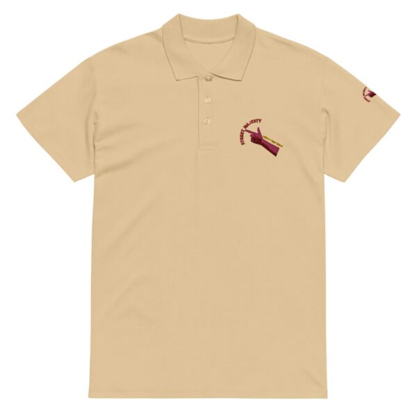 Premium pique polo shirt - Image 11