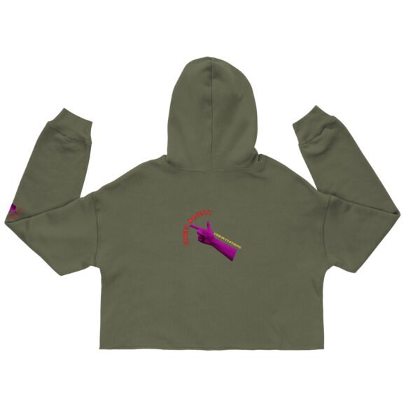 Street Majesty - Crop Hoodie - Image 4
