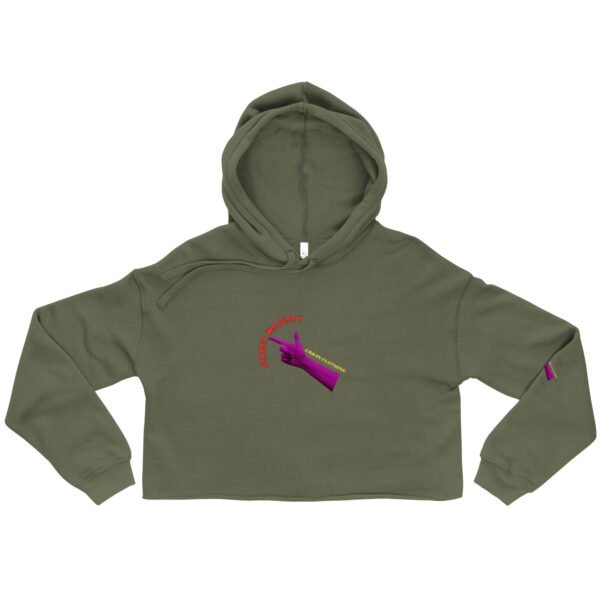 Street Majesty - Crop Hoodie - Image 3