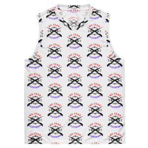 Recycled unisex basketball jersey