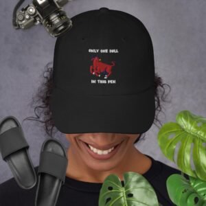 QP Design Zone – Only One Bull – Dad hat