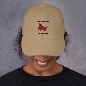 QP Design Zone – Only One Bull – Dad hat
