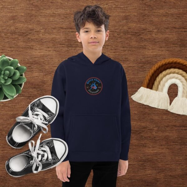 QP Designs - Kids fleece hoodie - Image 3