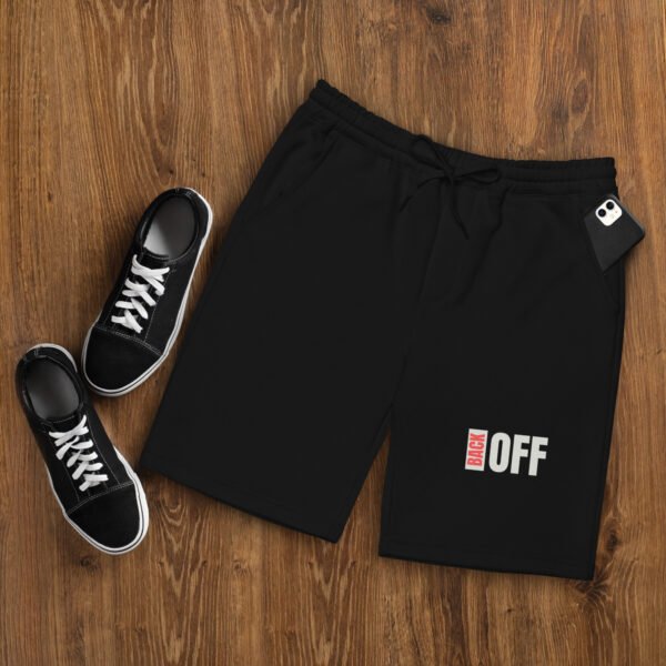 Back Off - Men's fleece shorts