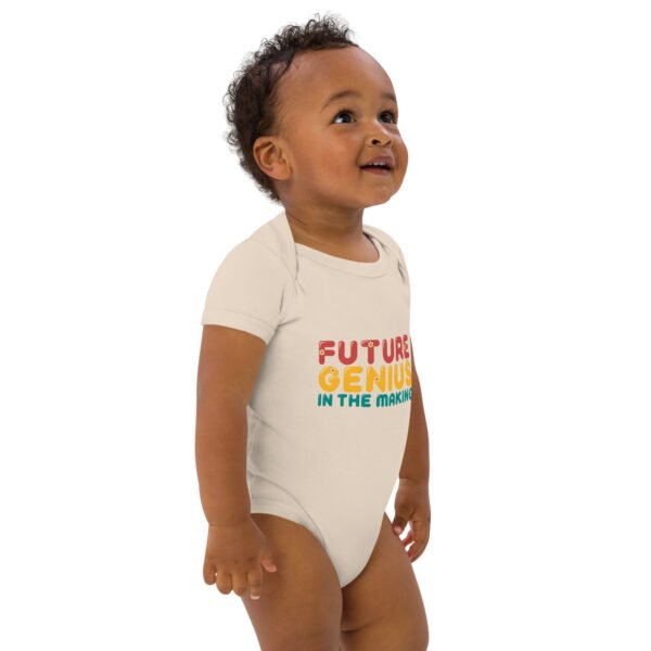 Organic cotton baby bodysuit - Image 2