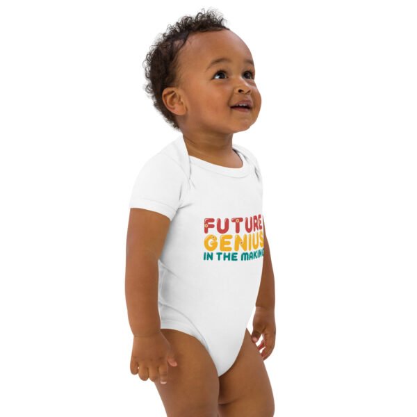 Organic cotton baby bodysuit - Image 4