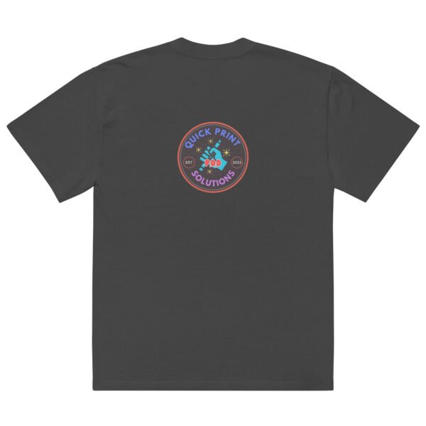 Oversized faded t-shirt - Image 3