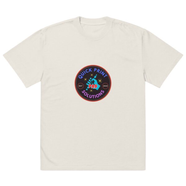 Oversized faded t-shirt - Image 10