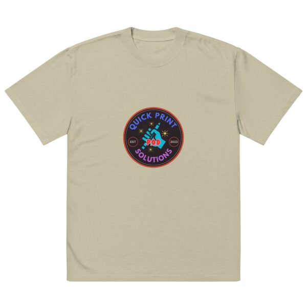 Oversized faded t-shirt - Image 7