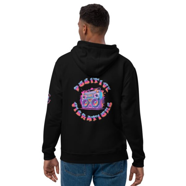 QP Design Zone - Positive Vibration - Premium eco hoodie - Image 8