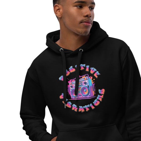 QP Design Zone - Positive Vibration - Premium eco hoodie - Image 2