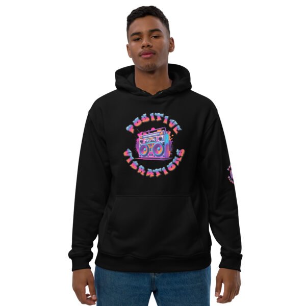 QP Design Zone - Positive Vibration - Premium eco hoodie