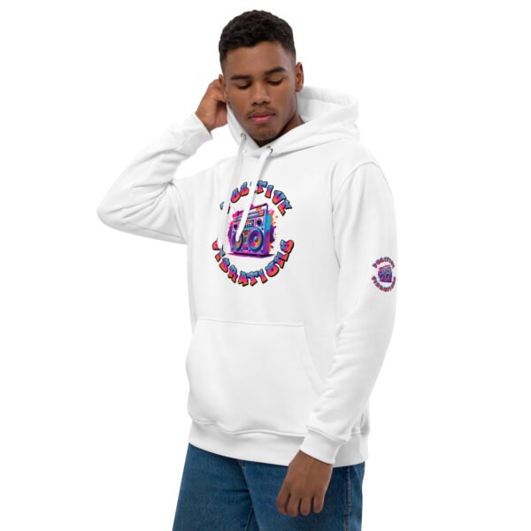 QP Design Zone - Positive Vibration - Premium eco hoodie - Image 14