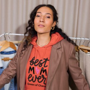 Mums Zone - Unisex eco raglan hoodie