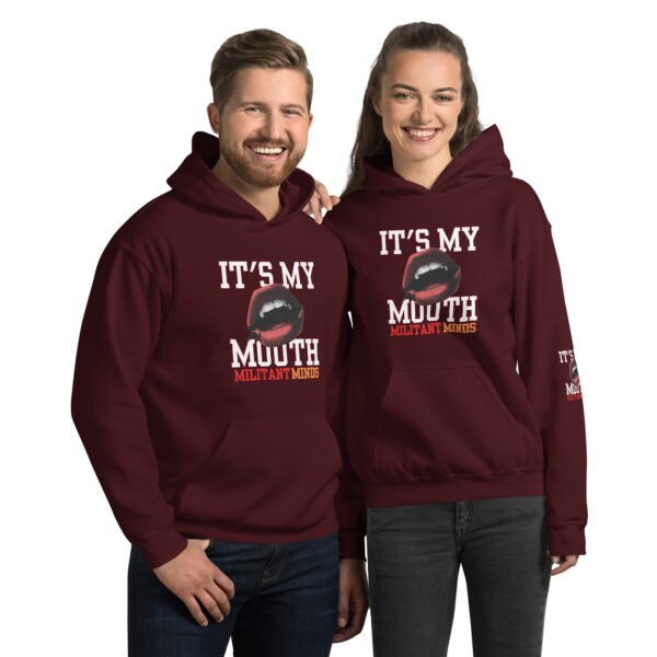 Militant Minds - It My Mouth - Unisex Hoodie - Image 3