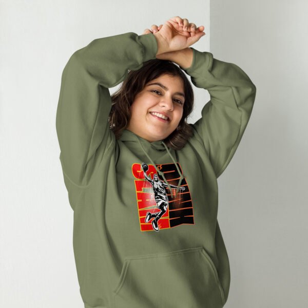 QP Print Zone - Slam Dunk - Unisex Hoodie - Image 9