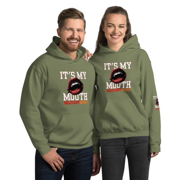 Militant Minds - It My Mouth - Unisex Hoodie - Image 11