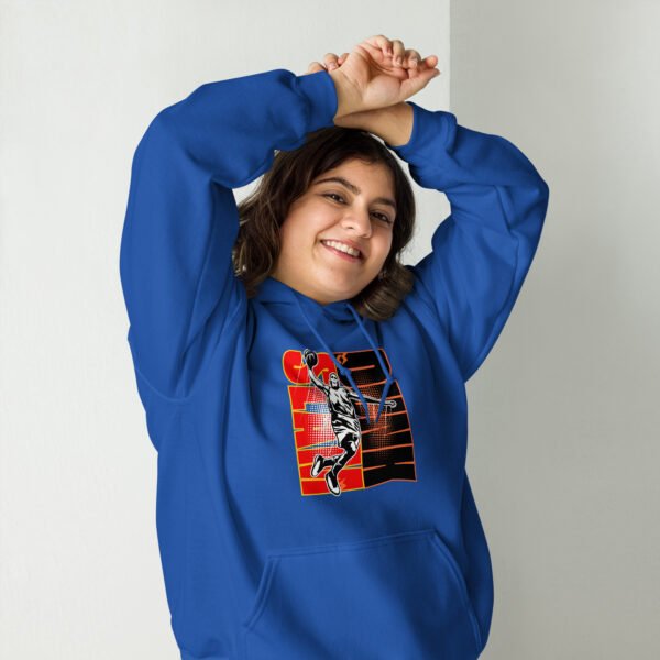 QP Print Zone - Slam Dunk - Unisex Hoodie - Image 6