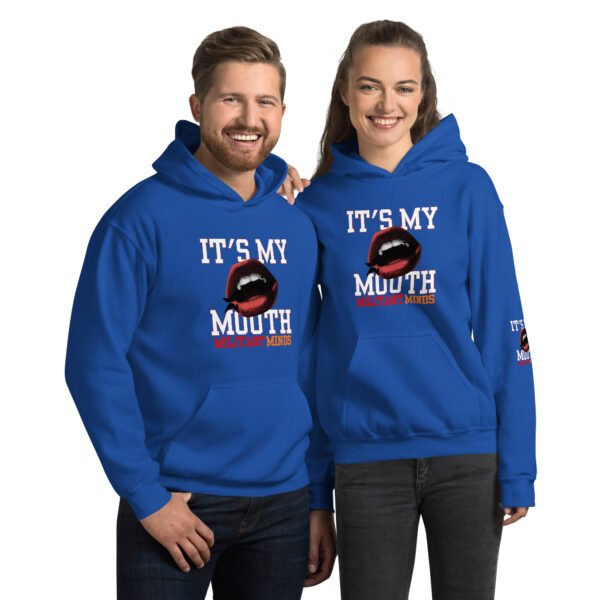 Militant Minds - It My Mouth - Unisex Hoodie - Image 6