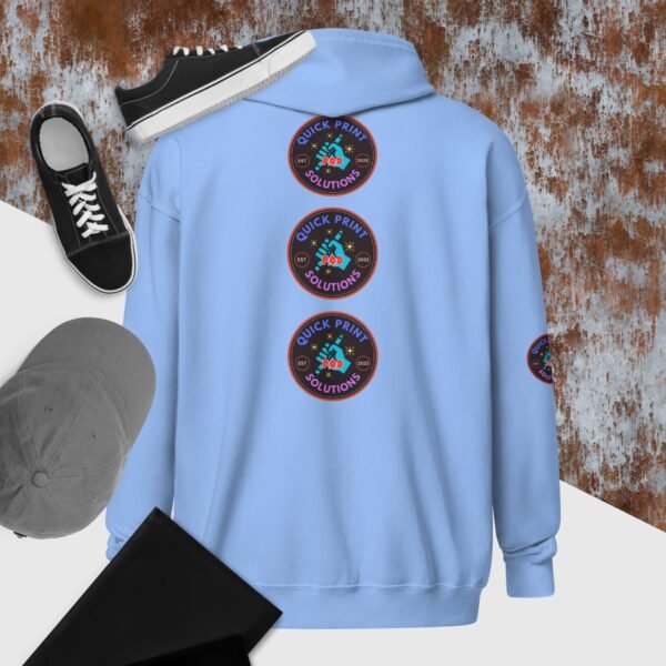 QP Designs - Unisex heavy blend zip hoodie - Image 2
