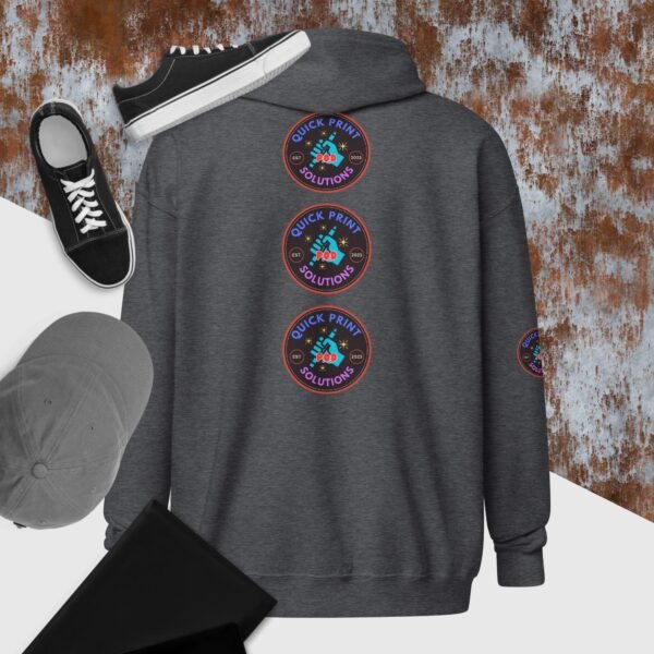 QP Designs - Unisex heavy blend zip hoodie - Image 3