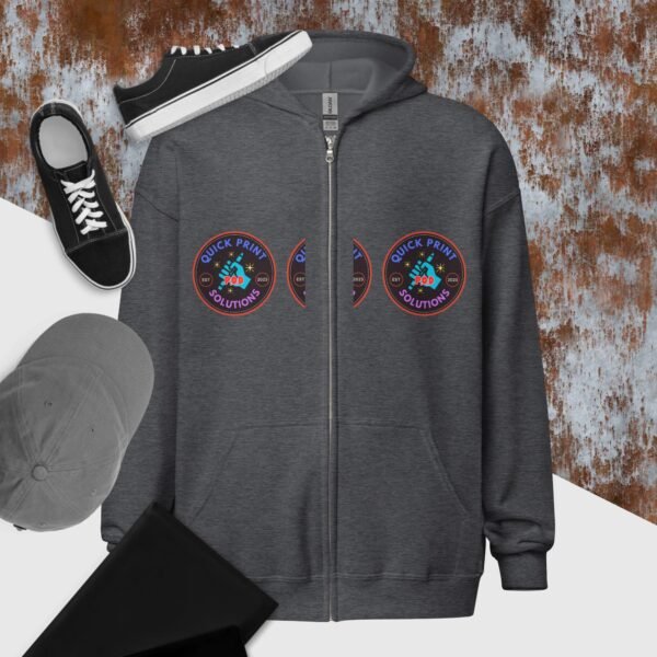 QP Designs - Unisex heavy blend zip hoodie - Image 10