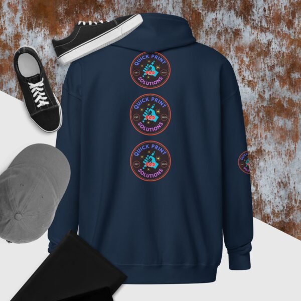 QP Designs - Unisex heavy blend zip hoodie - Image 4