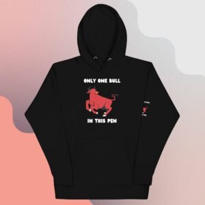 QP Design Zone - Only One Bull - Unisex Hoodie