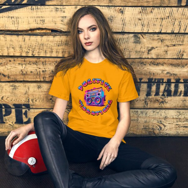 QP Design Zone - Positive Vibrations - Unisex t-shirt - Image 8