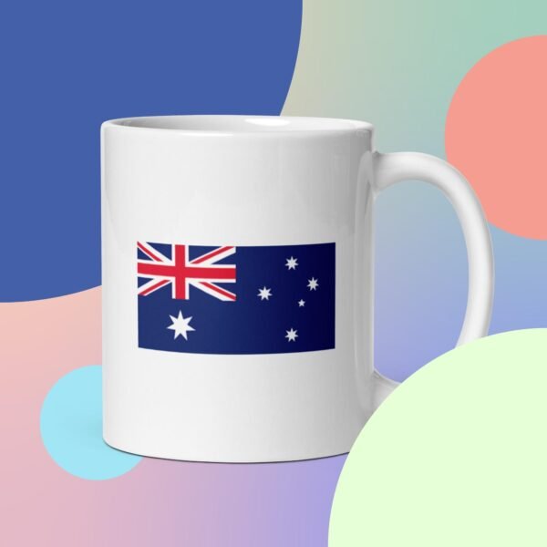 QP Design Zone - Australia - White glossy mug