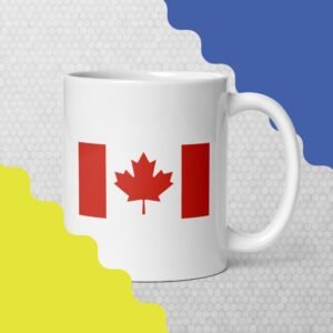 My Country Zone - Canada White glossy mug