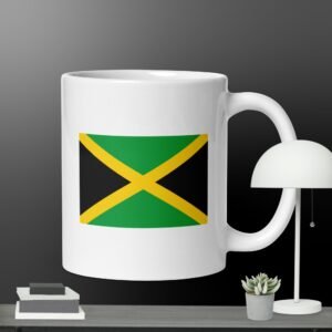 My Country Zone - Jamaica White glossy mug