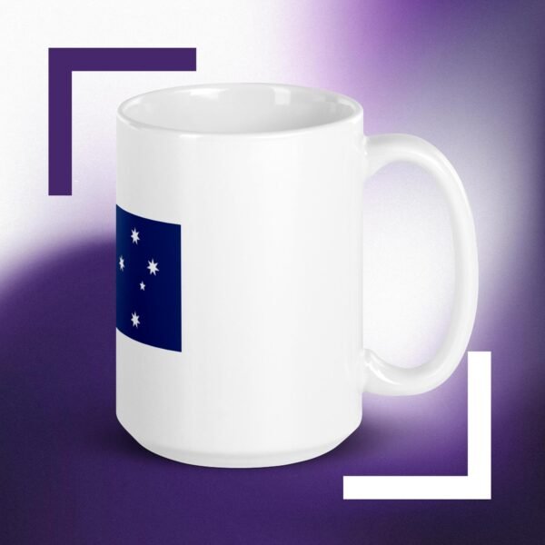 My Country Zone - Australia White glossy mug - Image 2