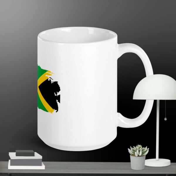 My Country Zone - Jamaica White glossy mug - Image 2