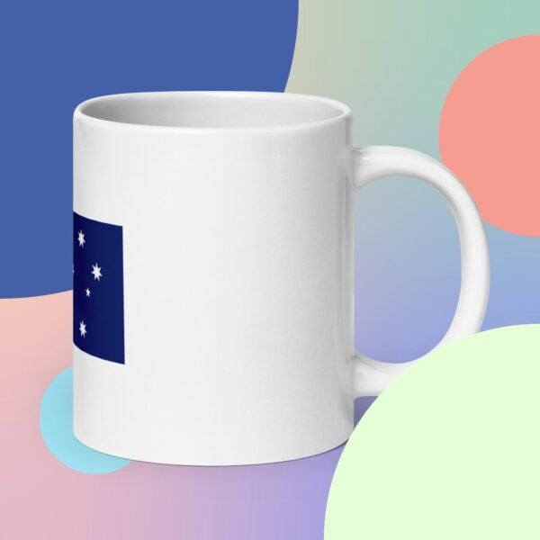 QP Design Zone - Australia - White glossy mug - Image 3