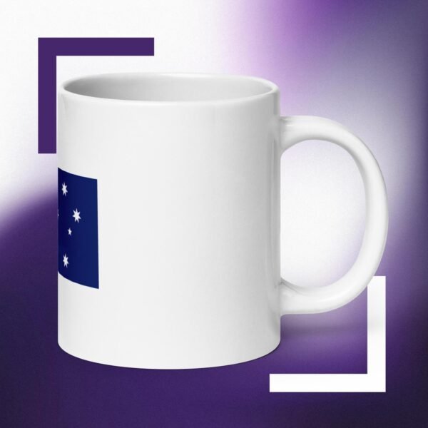 My Country Zone - Australia White glossy mug - Image 3