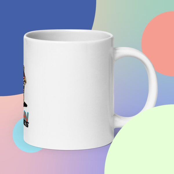 Urban 4 Vibes - White glossy mug - Image 3