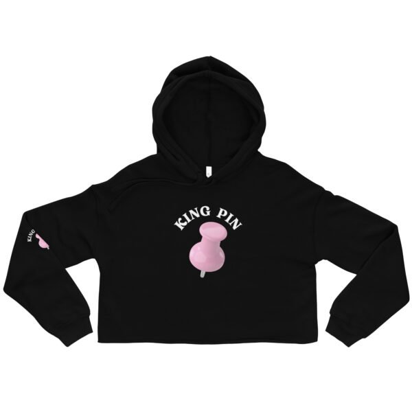 King Pin - Crop Hoodie