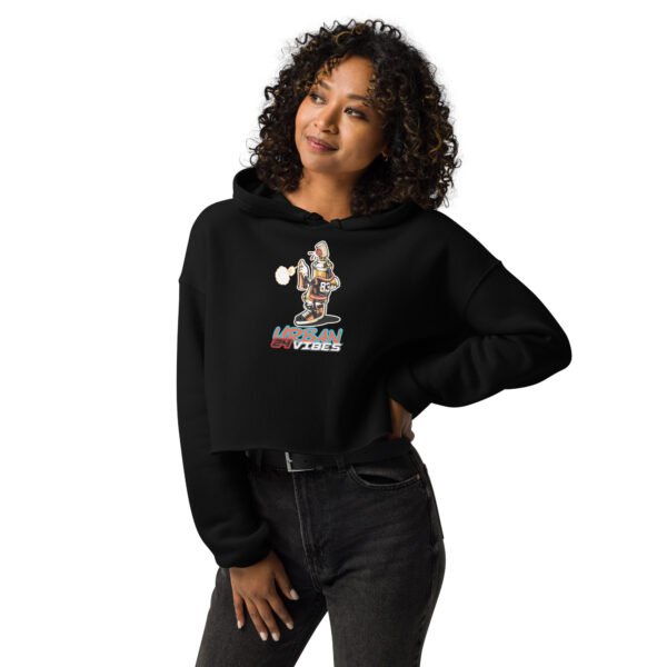 Urban 24 Vibes - Crop Hoodie - Image 2