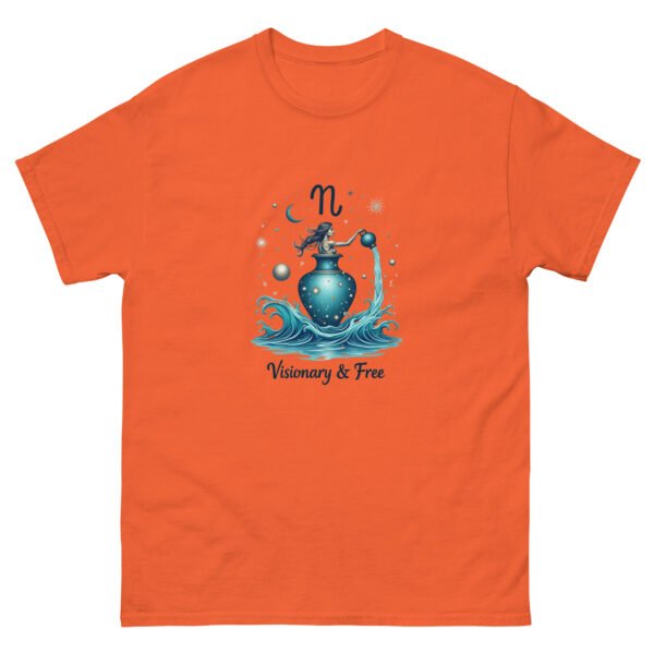 Aquarius Zodiac Design - Unisex classic tee