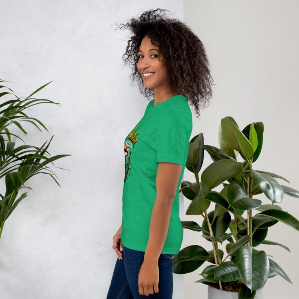 QP Design Zone - Eco Warrior Fist with Nature Elements - Unisex t-shirt - Image 23