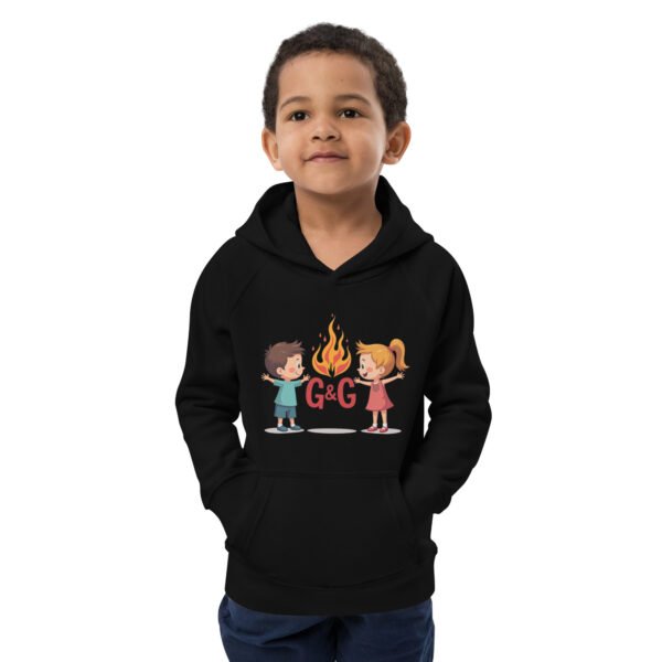 "G&G Kids Campfire Hoodie" - Kids eco hoodie - Image 4