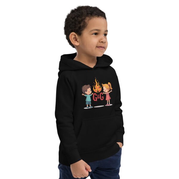 "G&G Kids Campfire Hoodie" - Kids eco hoodie - Image 2